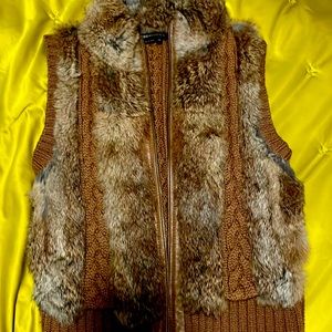Rabbit Fur vest
